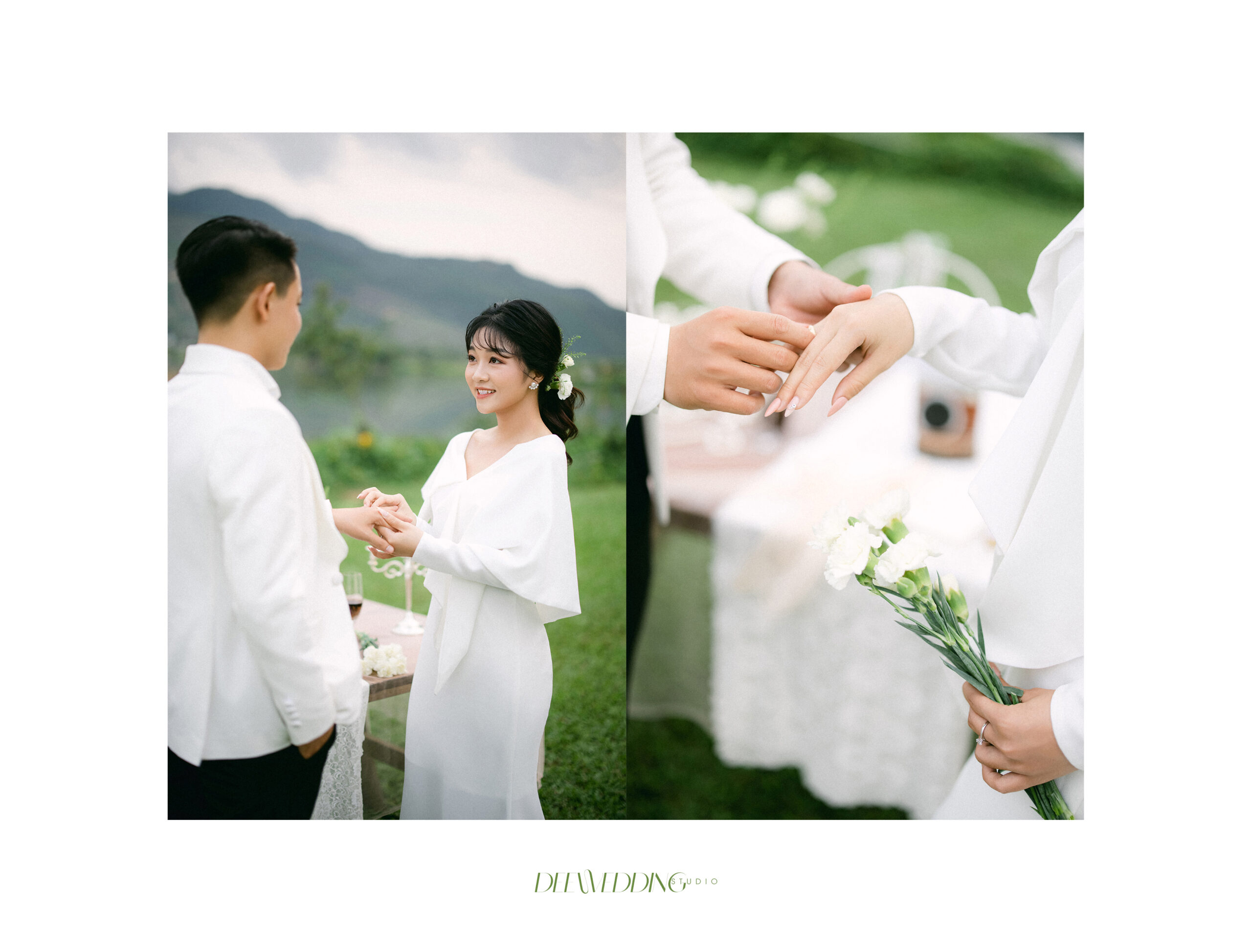 Cặp đôi chụp ảnh cưới Đà Nẵng tại Yên Retreat