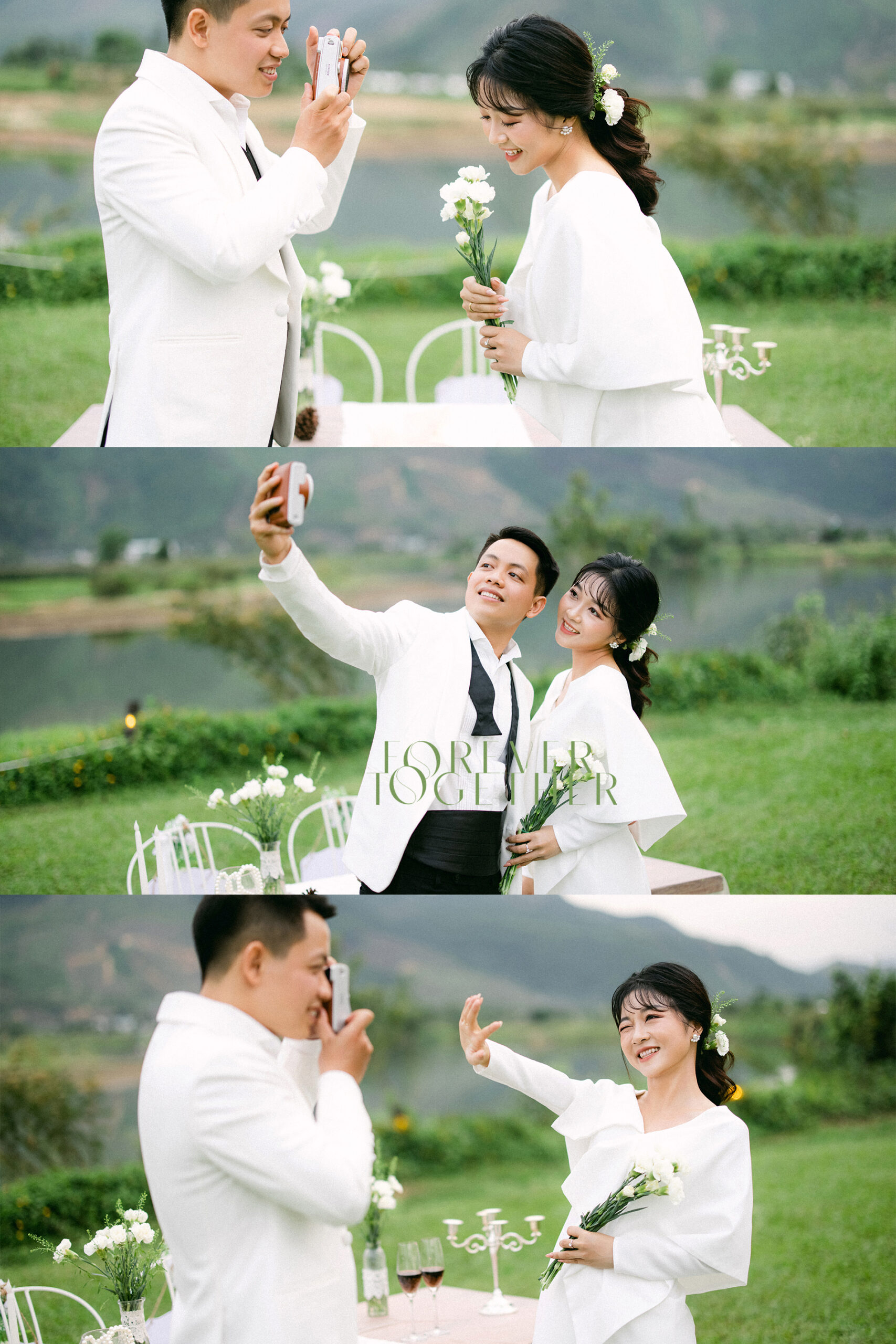 Chụp ảnh cưới tự nhiên theo style Hàn Quốc